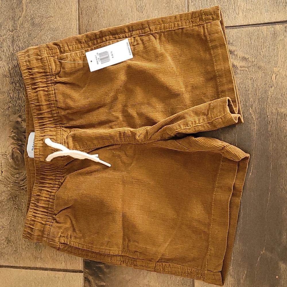NWT Old Navy Size 6-7 Brown Corduroy Boys Shorts
